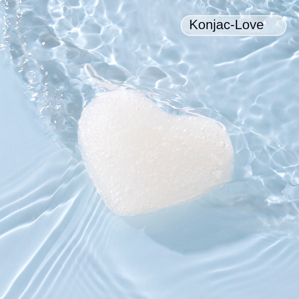Konjac Puff Baby Bath Sponge Childrens Face Wash Hair Shampoo Exfoliating Cotton Bath Artifact 8