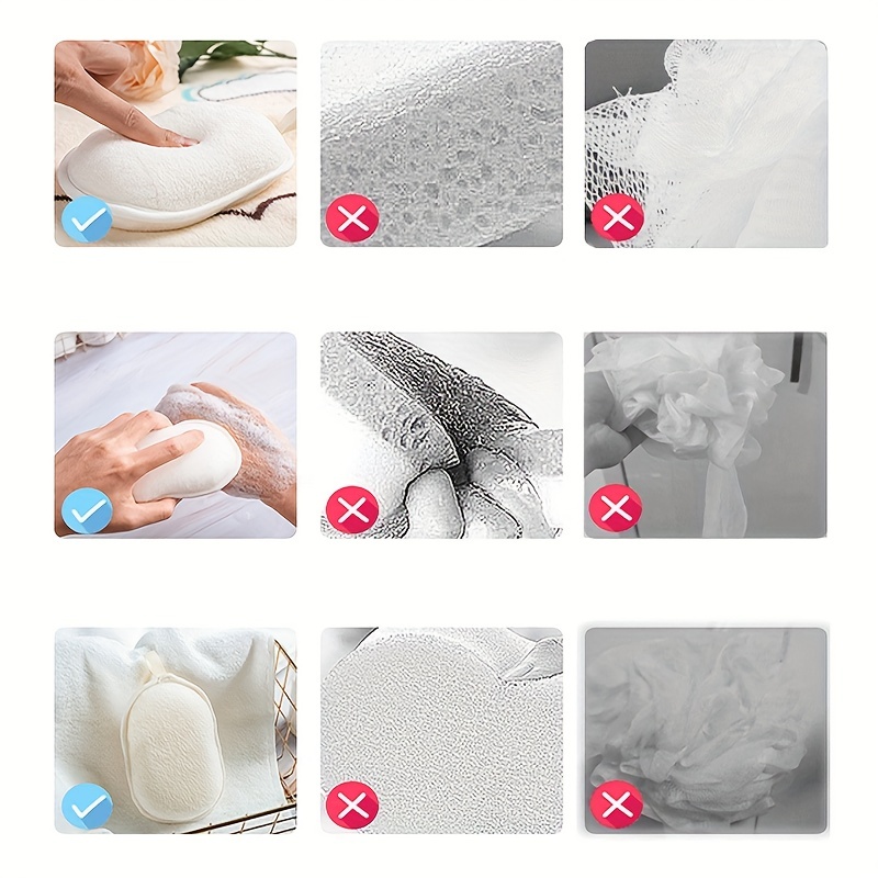 Baby Bath Sponge Children Scrub Bath Towel Cartoon Cleaning Brush For Kids Toddlers Newborns Shower 4