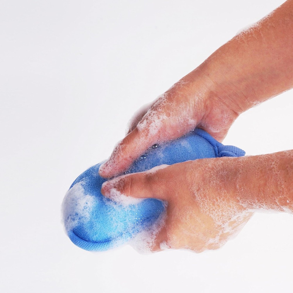 Ultra Soft Baby Bath Sponge Natural Bathing Sponges For Toddlers Infants Kids Bath Time 3