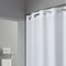 Minghe No Hook Shower Curtain, Heavy Duty Cloth, Hotel Quality Fabric Bathroom Shower Curtain