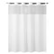 Double Layer Waterproof Shower Curtain With Large Ring Hooks And Snapin Liner For Bathroom Decor 4