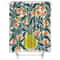 Elegant Floral Bouquet Shower Curtain, Eco-Friendly Fabric for Nature-Inspired Bathroom Decor, Non-Toxic, Spring Vibes