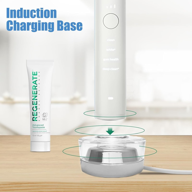 Electric Toothbrush Replacement Charger Base, Portable and Compatible with Sonic Inductive Charging Base