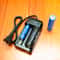 Lithium Battery Universal Charger, Dual Charging for Flashlight Batteries,