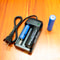 Lithium Battery Universal Charger, Dual Charging for Flashlight Batteries,