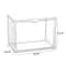 Transparent Bookshelf Storage Box Large Capacity Acrylic Display Cabinet Dustproof CD Album Magazin 7
