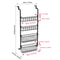 Multi Layer Door Hanging Storage Basket Punch Free Space Saving Home Organizer Black Storage Basket 6