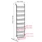 Multi Layer Door Hanging Storage Basket Punch Free Space Saving Home Organizer Black Storage Basket 7