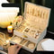 Large Capacity MultiLayer Jewelry Storage Box HighEnd Exquisite Necklace Earrings Gold Jewelry Box 7