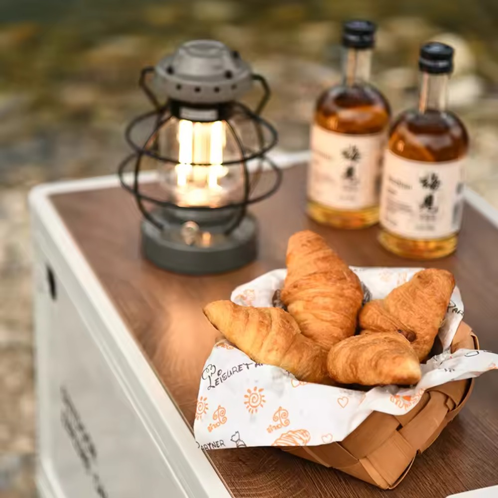 Folding Storage Box Wood Grain Car Trunk Organizer Picnic Travel Bag Foldable Outdoor Storage Conta 4