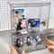 Acrylic Figures Desktop Storage Box Organizer Clear Plastic Doll Storage Display Large Capacity Dus 3