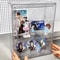 Acrylic Figures Desktop Storage Box Organizer Clear Plastic Doll Storage Display Large Capacity Dus 3