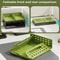 DIY Foldable Desktop Bookshelf Storage Box Pegboard Notebook Organizer Rack Office File Holder Desk