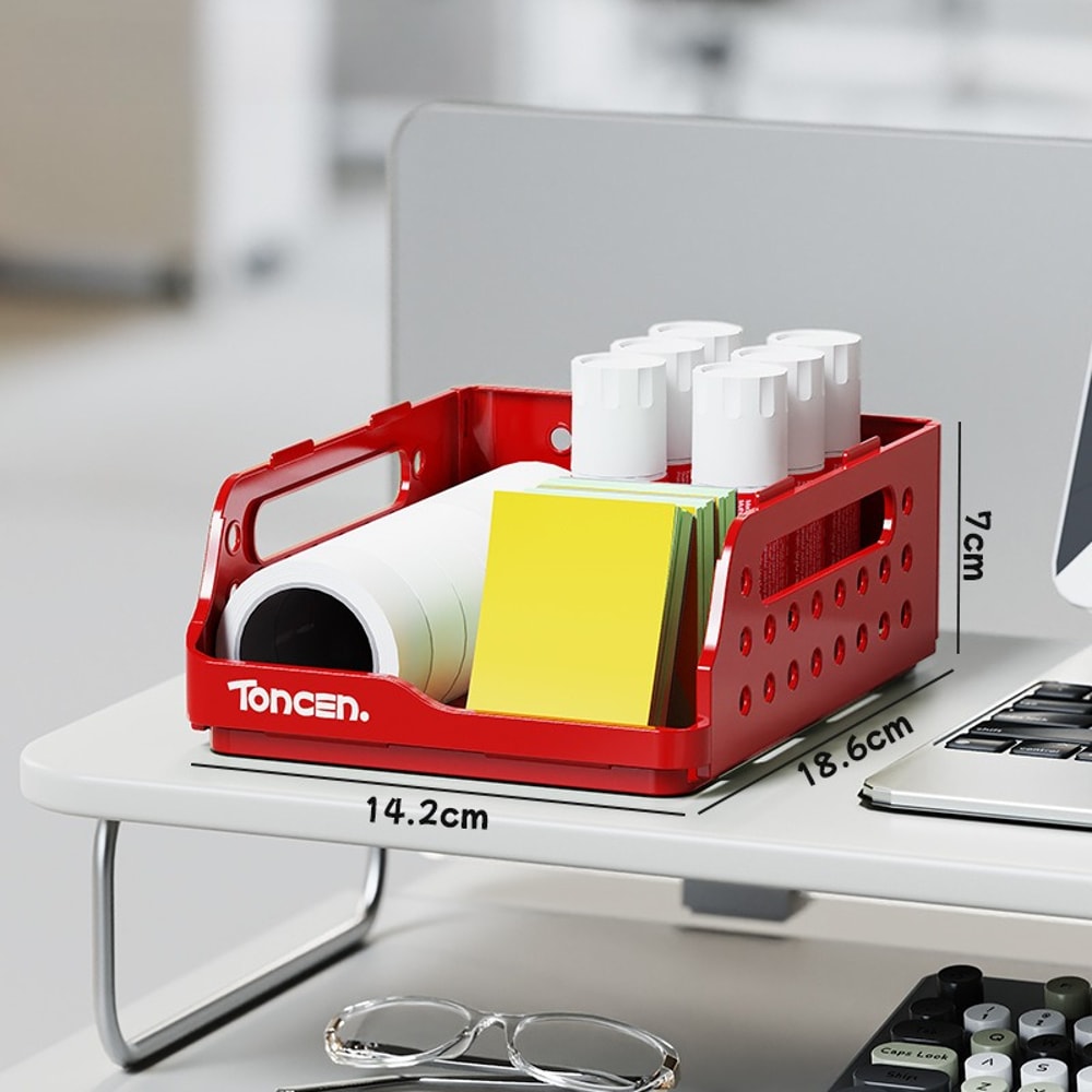 DIY Foldable Desktop Bookshelf Storage Box Pegboard Notebook Organizer Rack Office File Holder Desk