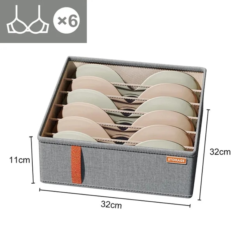Cabinet Drawer Organizer For Clothes Socks Underwear And Bra Storage Wardrobe Organizer Box For Clo 7