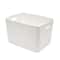 Solid Color Plastic Storage Box, Large Capacity Clothing, Toy Storage Box, Miscellaneous Desktop Organizer