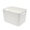 Solid Color Plastic Storage Box, Large Capacity Clothing, Toy Storage Box, Miscellaneous Desktop Organizer