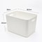 Solid Color Plastic Storage Box, Large Capacity Clothing, Toy Storage Box, Miscellaneous Desktop Organizer