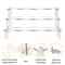 Layer Acrylic Display Stand, Transparent Storage Shelf for Cupcake Perfume Doll, Durable Display Rack, Trapezoidal Blind