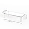 Layer Acrylic Display Stand, Transparent Storage Shelf for Cupcake Perfume Doll, Durable Display Rack, Trapezoidal Blind