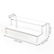 Layer Acrylic Display Stand, Transparent Storage Shelf for Cupcake Perfume Doll, Durable Display Rack, Trapezoidal Blind