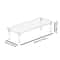 Layer Acrylic Display Stand, Transparent Storage Shelf for Cupcake Perfume Doll, Durable Display Rack, Trapezoidal Blind