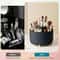 Rotating Makeup Brushes Holder Slot Organizer For Vanity Desktop Bathroom MultiFunctional Desk Stor 2