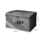 Clothes Storage Box With Zipper Large Capacity Folding Quilts Organizer Underwear Storage Bag For W 6