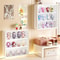 Wall Mounted Doll Blind Box Storage Rack Figurine Display Cabinet Dustproof Doll Display Organizer