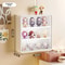 Wall Mounted Doll Blind Box Storage Rack Figurine Display Cabinet Dustproof Doll Display Organizer