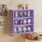 Wall Mounted Doll Blind Box Storage Rack Figurine Display Cabinet Dustproof Doll Display Organizer