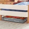 Dustproof Under Bed Storage Box, Reinforced Handles for Comforter, Bedding, Pillow, Blanket, Toys, Bedroom Accessories