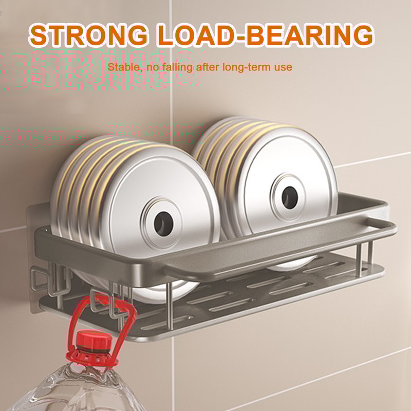 Kitchen Sink Drain Rack With Tray Aluminum Sink Shelf Soap Sponge Holder Dishcloth Towel Rack Filte 3