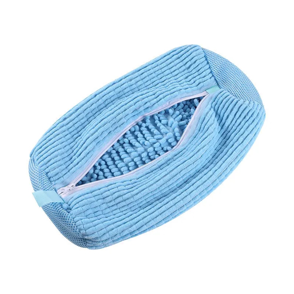 Laundry Bag Shoe Washing Bag, Padded Net Protector for Shoes, Machine Friendly Polyester Wash Bags, Drying Shoe Mesh Bag