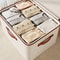 Large Household Storage Box Heavyduty Hard Shell Organizer Box For Clothes Toys Blankets Cotton Lin 0