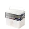 Portable Medicine Box Large Capacity First Aid Kit Multilayer Drug Storage Case For Family Emergenc