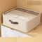 Wardrobe Clothes Storage Organizer Sweater TShirt Storage Box Foldable Drawer With Thickened Pants 8