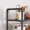 MultiLayer Kitchen Storage Rack Microwave Shelf Condiment Organizer Countertop Tidying Shelf Access