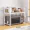 MultiLayer Kitchen Storage Rack Microwave Shelf Condiment Organizer Countertop Tidying Shelf Access
