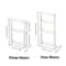 Behind The Door Storage Cabinet Bathroom And Kitchen Storage Rack Multilayer Narrow Cabinet Space S 5