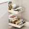 Kitchen Storage Rack Slide Rail Pullout Storage Box Nail Free Installation High Temperature Extende 3