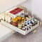 Kitchen Storage Rack Slide Rail Pullout Storage Box Nail Free Installation High Temperature Extende 8
