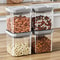 Airtight Pop Food Containers BPAFree Storage Stackable Pantry Storage Containers For Cereal Snack F 4