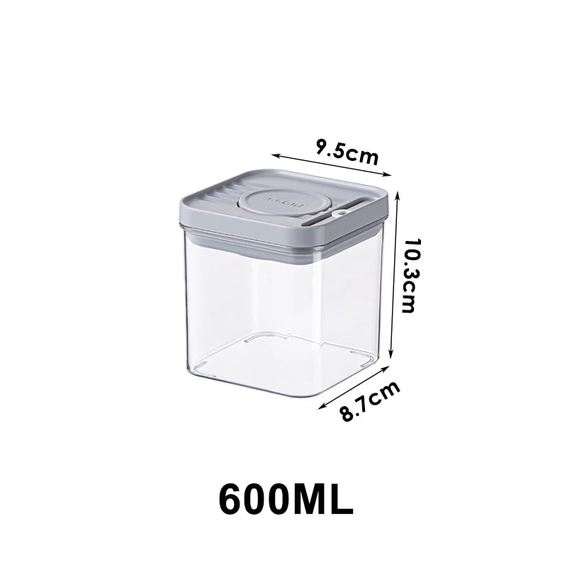 Airtight Pop Food Containers BPAFree Storage Stackable Pantry Storage Containers For Cereal Snack F 5