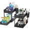 Under Sink Organizer, Sliding Cabinet Basket Organizer, Storage Rack with Hooks, Hanging Cup Bathroom Kitchen Organizer