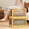 Foldable Storage Box Dormitory And Home Universal With Wheels Thick Stackable Plastic Storage Box F 0