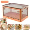 Foldable Storage Box Dormitory And Home Universal With Wheels Thick Stackable Plastic Storage Box F 6