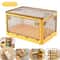 Foldable Storage Box Dormitory And Home Universal With Wheels Thick Stackable Plastic Storage Box F 7