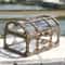 Plastic Transparent Pirate Treasure Box Crystal Gem Jewelry Box Storage Organizer Chest Treasure Fo 0