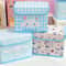 Desktop Storage Box Hello Kitty Cinnamoroll Flattenable Toy Organizer Underwear Cosmetic Stationery 2